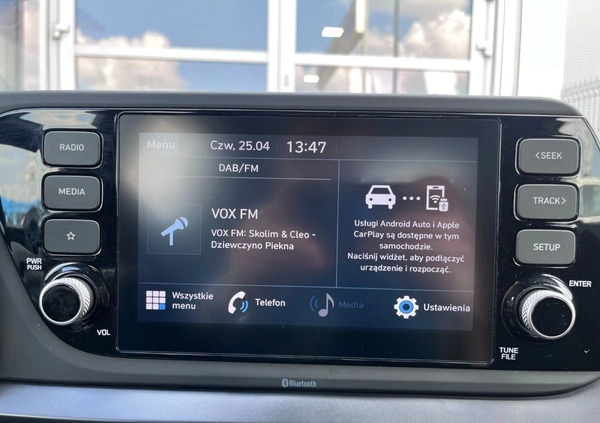 Hyundai i20 cena 69900 przebieg: 52850, rok produkcji 2022 z Gołańcz małe 742